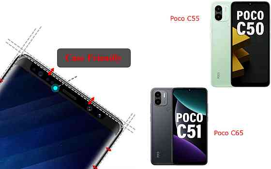 Захисне скло HyperGlass Pro для Poco C55, Poco C65 – максимальна чутливість та захист Київ