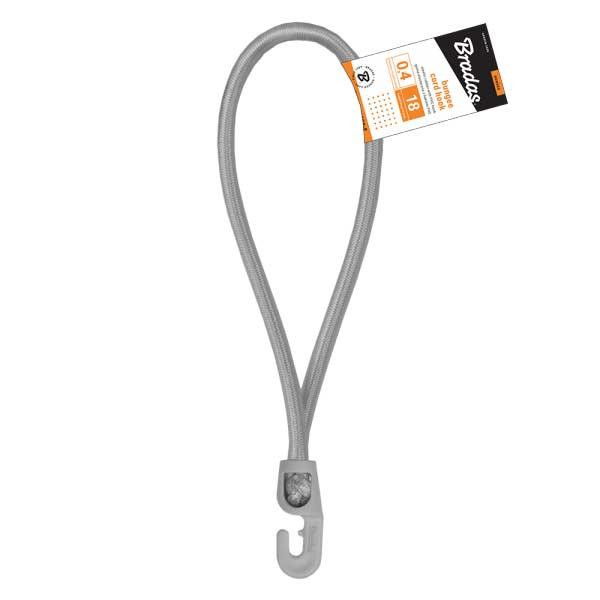 Петля еластична 18см з гачком PVC BUNGEE CORD HOOK, BCH3-0418GY-E Київ - фото 2