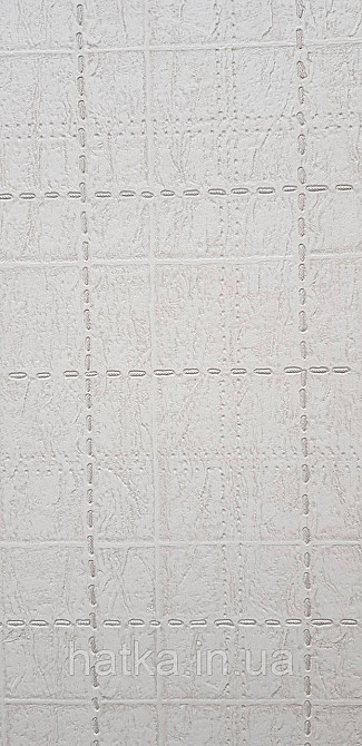 Шпалери вінілові на флізеліні AdaWall Signature1.06х10 під шкіру смуги структурні світло-бежеві Київ - фото 2