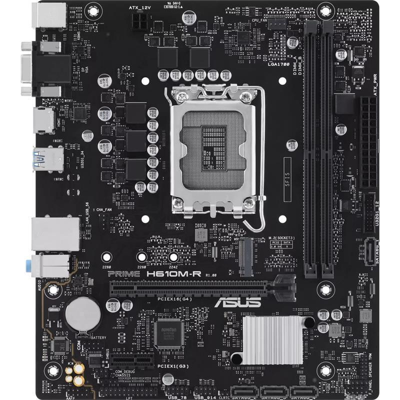 Материнська плата Asus Prime H610M-R-SI Socket 1700 microATX Харьков - изображение 6