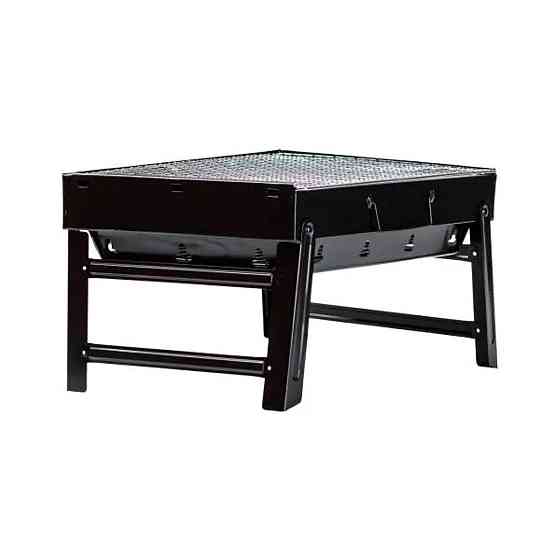 Мангал переносний складаний з решіткою 43×30×23.5 см HP450M Київ