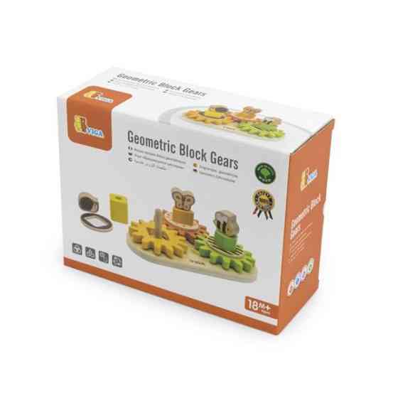 Розвивальна іграшка Viga Toys Звірята на шестерінках (44690) Харків