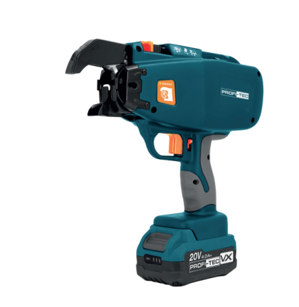 Аккумуляторный пистолет для вязания арматуры PROFI-TEC PPTR0840 MaxGrip (с АКБ 2шт 20V 4.0 Ah и зарядка, кейс) Киев
