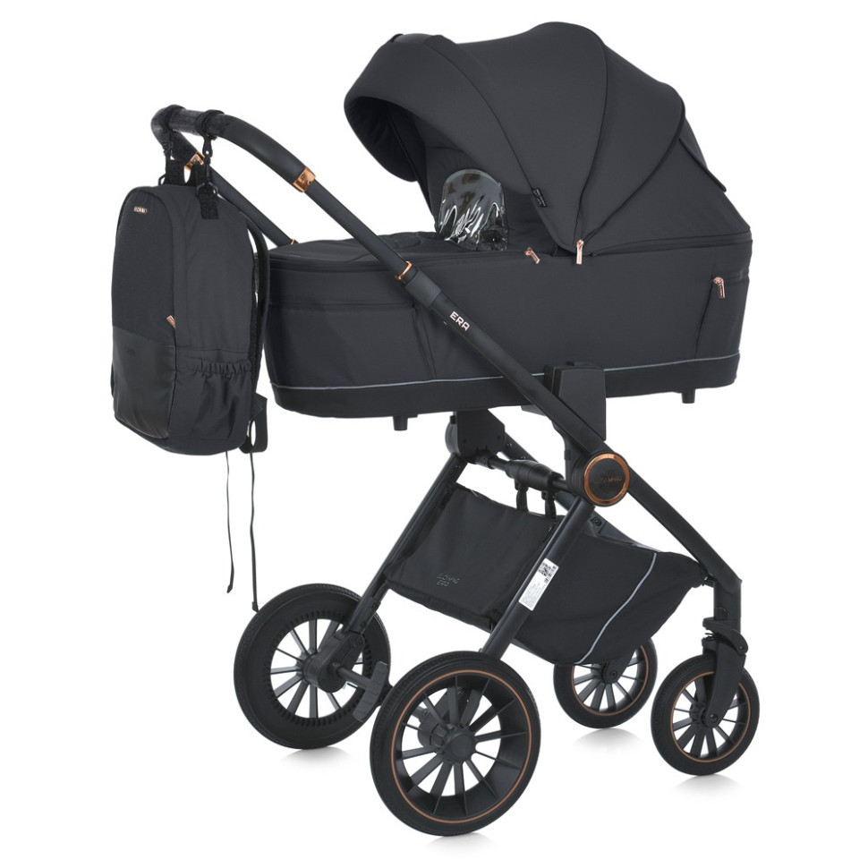 Дитяча коляска універсальна 2 в 1 ERA ME 1100-1 Black Ink Вінниця - фото 1