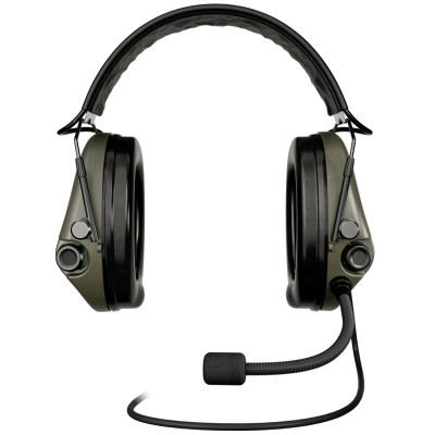 Наушники для стрельбы Sordin Supreme MIL CC Slim Headband Green PVC (74332-06-S) Винница - изображение 1