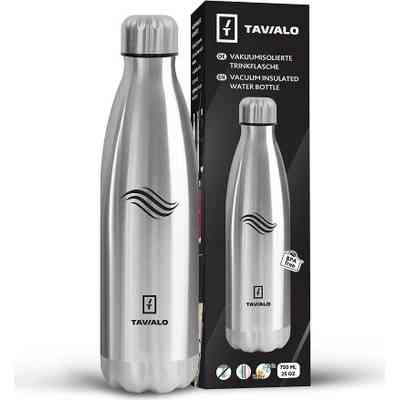 Термокружка Tavialo 750 мл металевий сріблястий колір (191750109) Винница