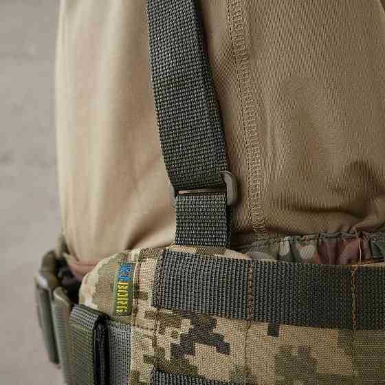 Військові лямки для тактичного поясу олива ремені та плечові лямки для  рпс пояса Cordura для зсу     WAR Львів