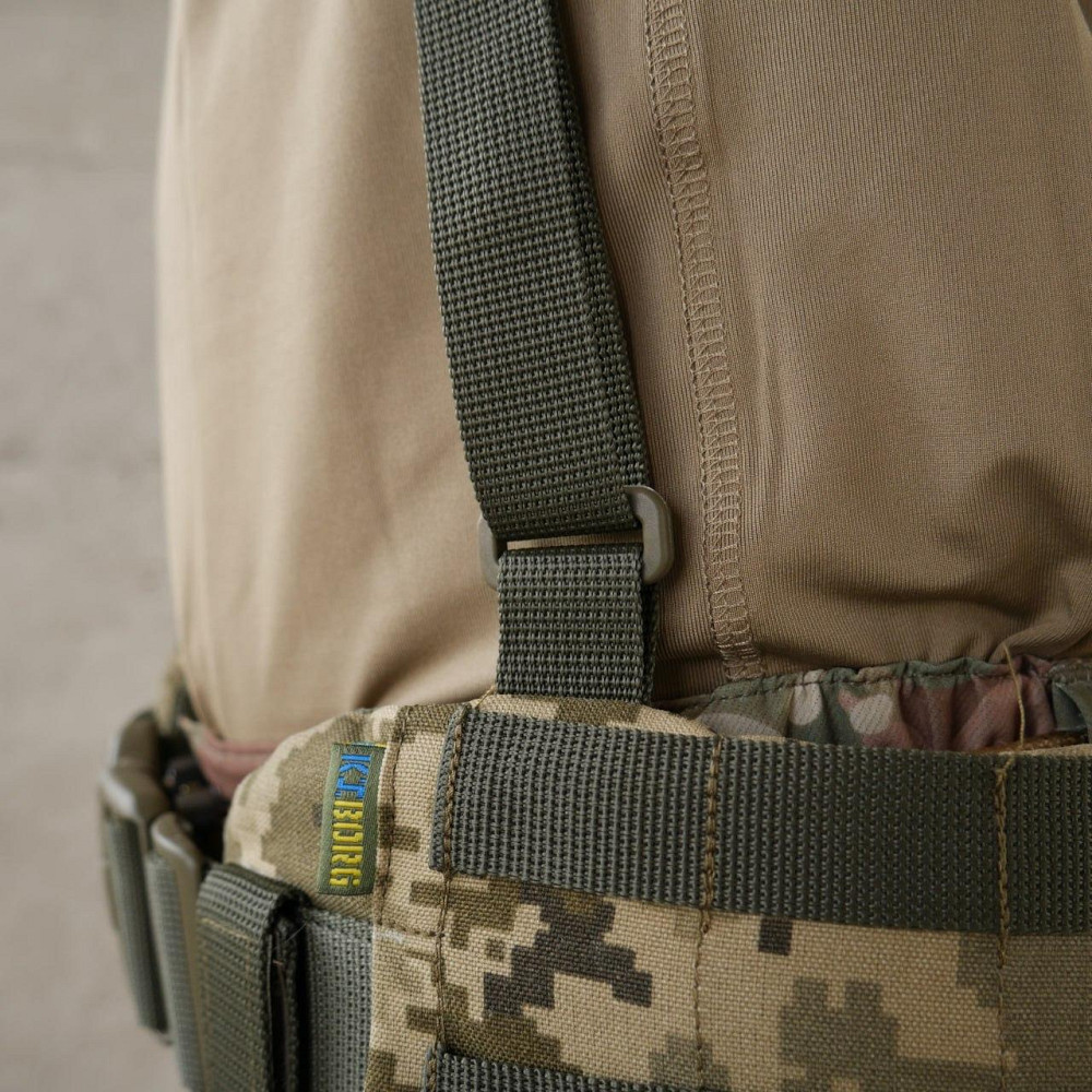 Військові лямки для тактичного поясу олива ремені та плечові лямки для  рпс пояса Cordura для зсу     WAR Львів - фото 6