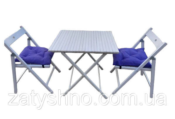 Буковая мебель для сада белого цвета Киев - изображение 1