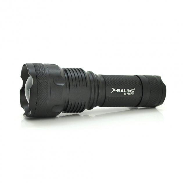 Фонарь ручной X-Balog BL-P09-P50 zoom +18650 + microUSB + 5 режимов Винница - изображение 1