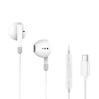 Наушники Ergo VM-730 Type-C Earphones White (VM-730W) Винница