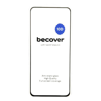 Стекло защитное BeCover Realme 12 4G 10D Black (712341) Винница - изображение 2