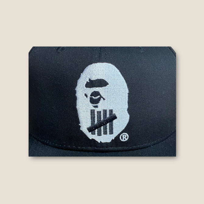 Кепка Bape x Undefeated черный one size(р) Запорожье - изображение 3