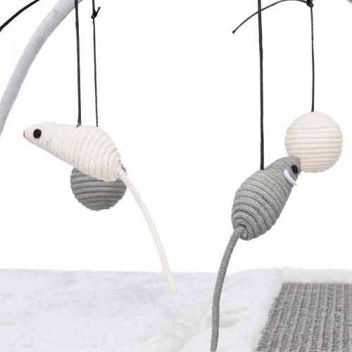 Коврик Trixie для кошек Развлекательный комплекс с царапинкой сизаль/плюш 60х33х42 см Киев