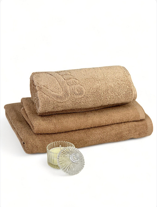 Комплект махровых полотенец + коврик для ног Ideal Textile Черновцы - изображение 5