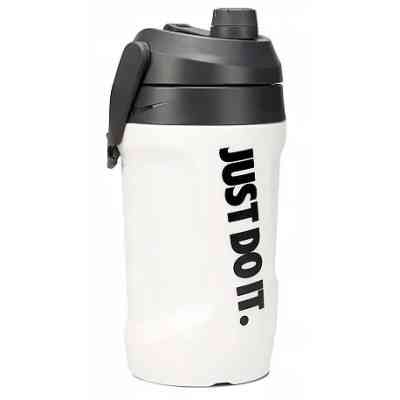 Пляшка для води Nike Fuel Jug 64 OZ білий, антрацит, чорний 1893 мл N.100.3111.153.64 (887791410641) Вінниця