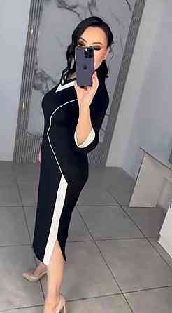 Женское стильное платье батал итальянский трикотаж 56/58 Одесса