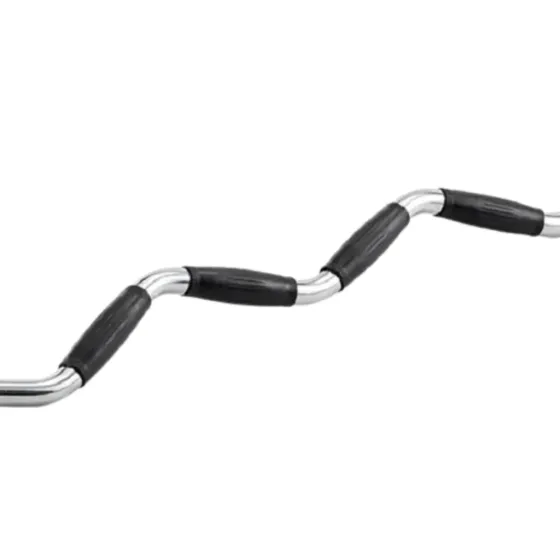 Гриф для штанги олімпійський York Fitness W-подібний 135см 50мм з гумовими рукоятками Київ