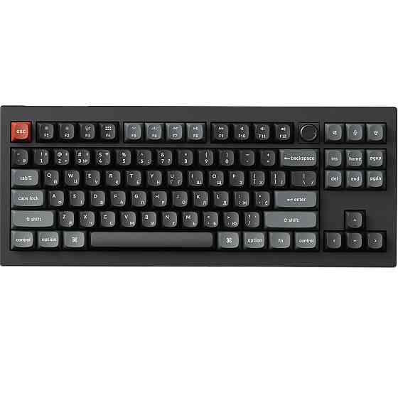 Клавіатура бездротова Keychron V3 Ultra Keychron Red Switch Black RGB (V3U-D1-UA) ( 25310 ) Харьков