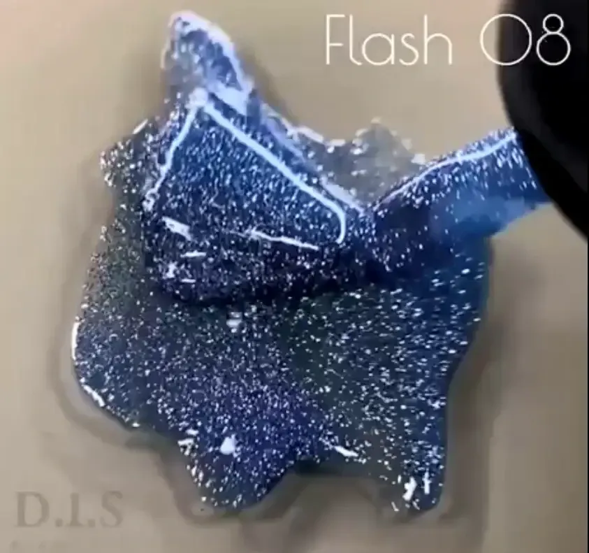 Светоотражающий гель лак Dis Nails Flash 7.5 мл Киев - изображение 1