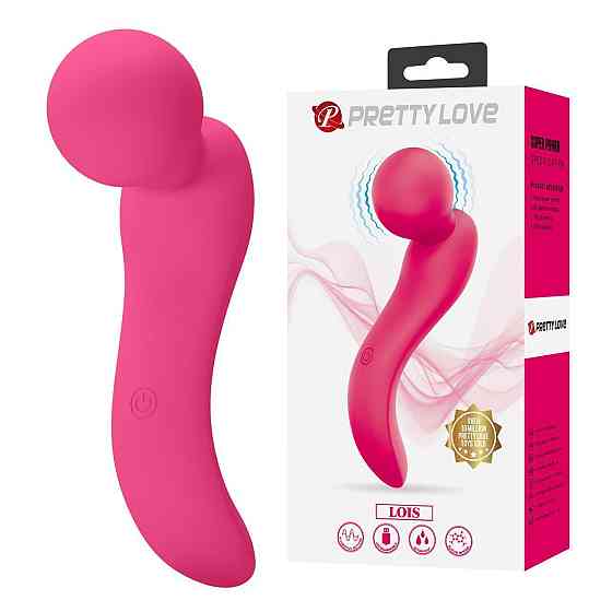 Вібромасажер LOIS, 10 vibration functions, Silicone ABS, USB rechargeable Sex Aura Київ
