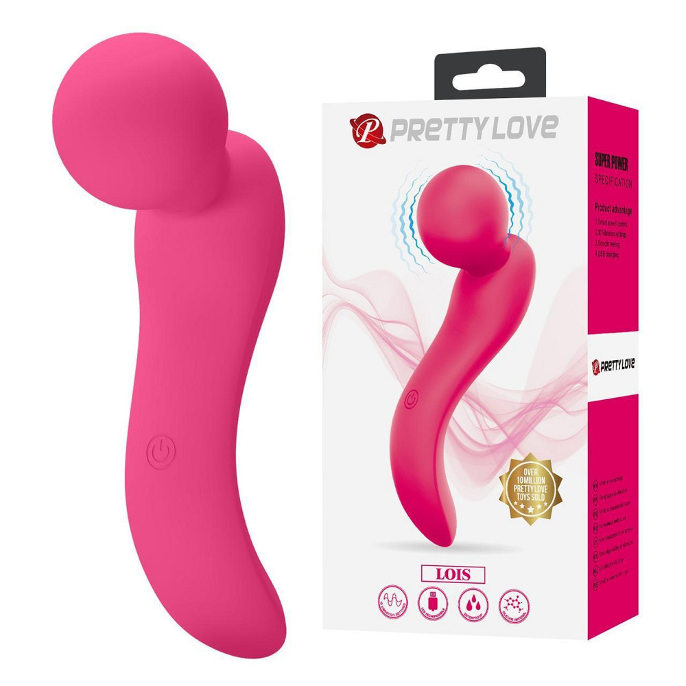 Вибромассажер LOIS, 10 vibration functions, Silicone ABS, USB rechargeable Sex Aura Киев - изображение 1