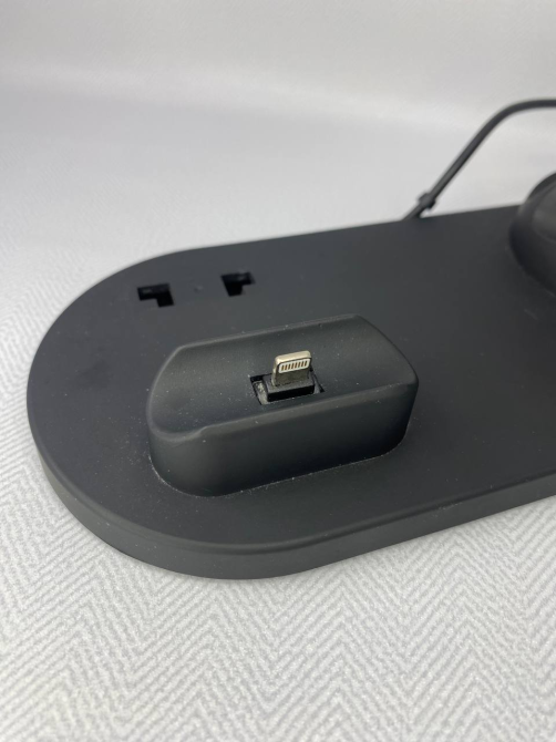 Б/в Зарядний пристрій з інтерфейсом iPhone/Micro USB/Type-C, зарядна док-станція для смартфона навушників Київ - фото 3