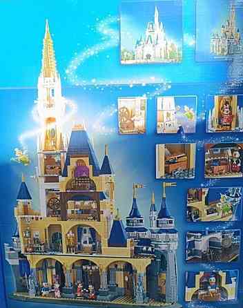 КОЛЬОРОВА КОРОБКА‼️ Замок Disney на 4190 деталей як Лего. Харьков