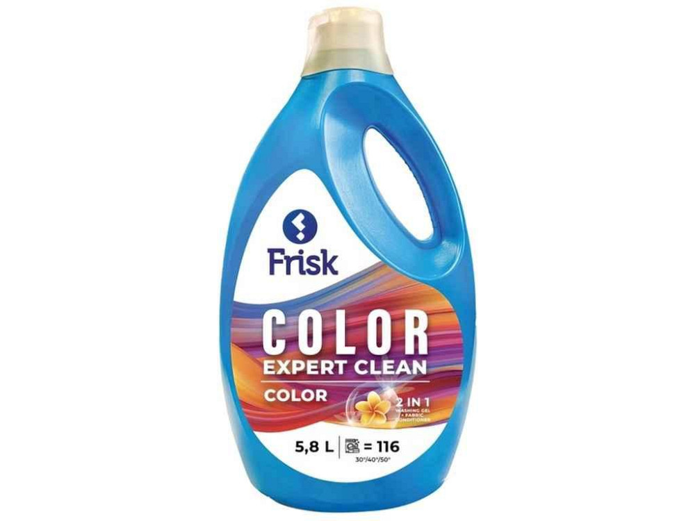 Гель для стирки 5,8л 2в1 COLOR EXPERT CLEAN ТМ Frisk Solmir Киев - изображение 1