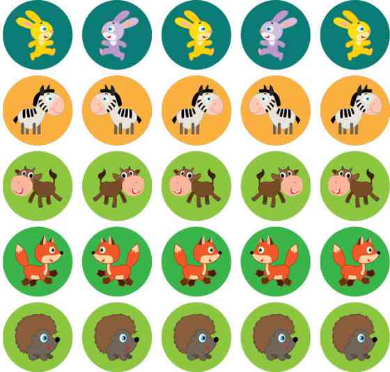 Детская развивающая книга Мама и малыши 