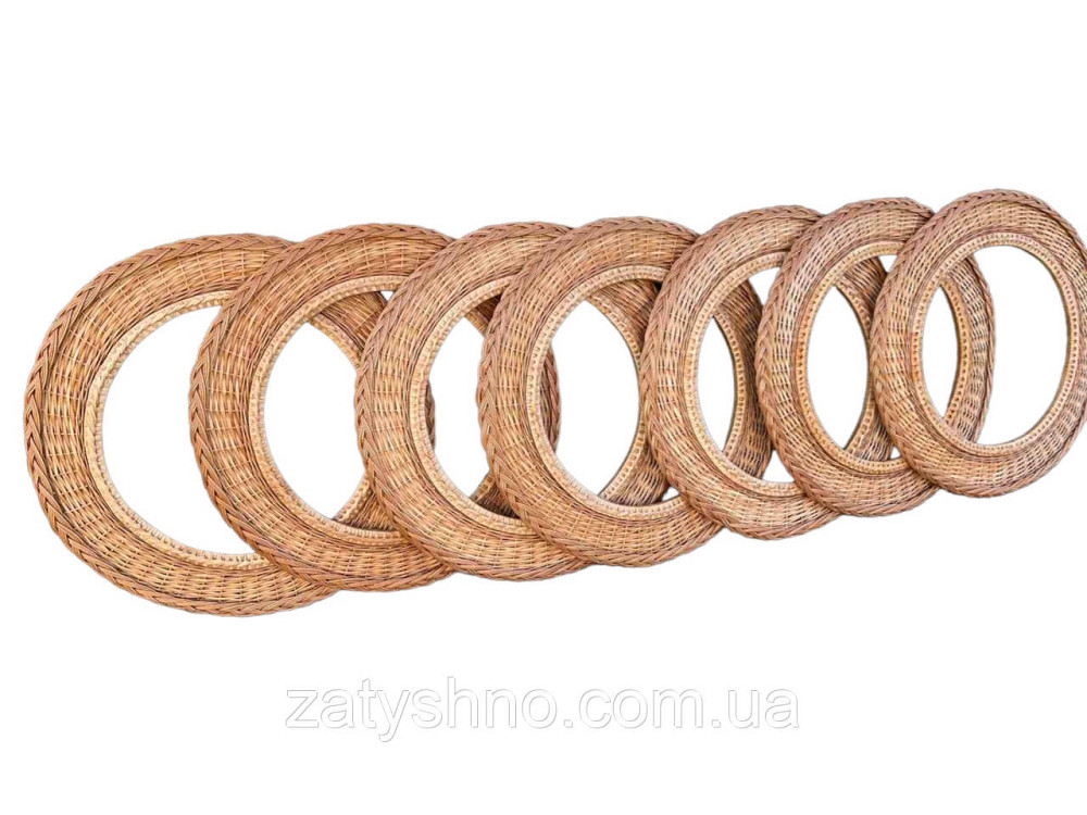 Рамка плетеная для зеркала 80 см Киев - изображение 1