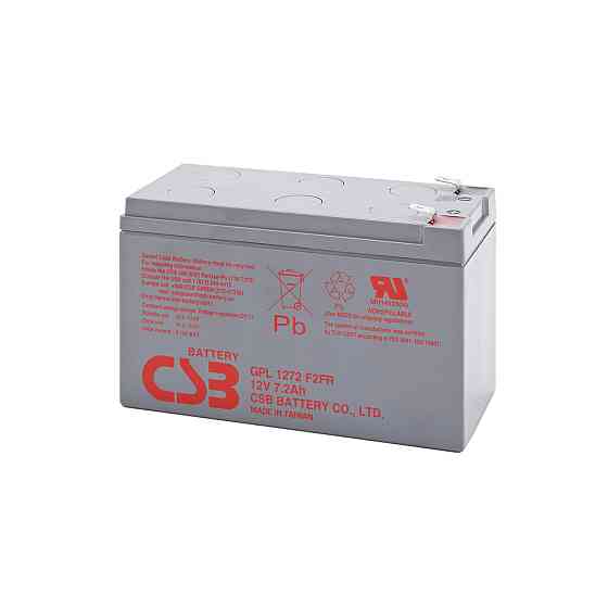 Батарея к ИБП CSB 12В 7.2 Аг (GPL1272F2FR) Киев