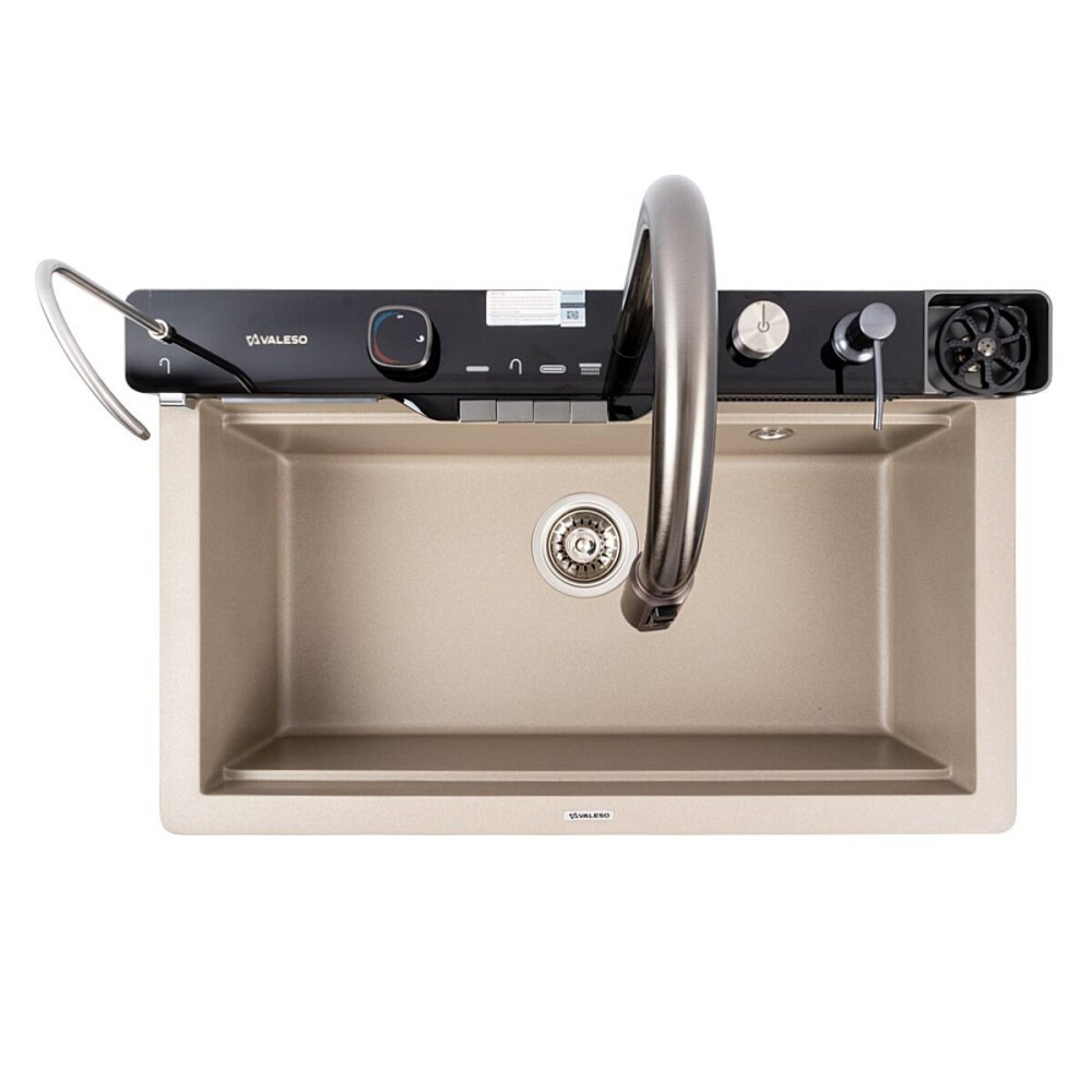 7546 EVANORA матова Мийка гранітна VALESO (титан) Коломыя - изображение 5