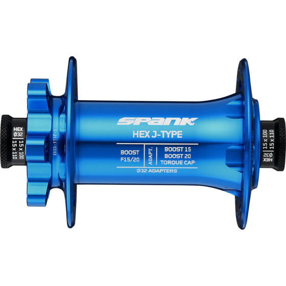 Втулка передняя SPANK HEX J-TYPE Boost F15/20, Blue Киев