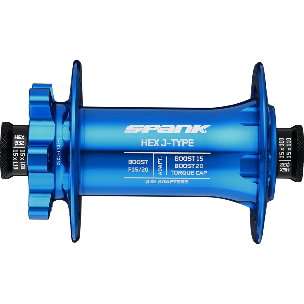 Втулка передняя SPANK HEX J-TYPE Boost F15/20, Blue Киев - изображение 1
