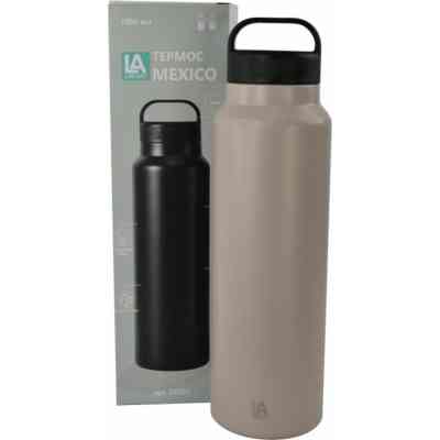 Термос Line Art Mexico 1л бежевий/чорний (20203LA-16) Вінниця