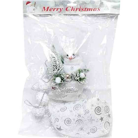 Новорічна прикраса "Чобіт з прикрасою" 23K-121, 23 x 38 см Вінниця