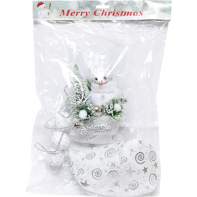 Новорічна прикраса "Чобіт з прикрасою" 23K-121, 23 x 38 см Вінниця - фото 2