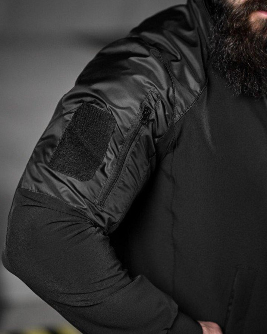 Тактична вітровка RECOBA чорна ДЛ6350 Одеса - фото 7