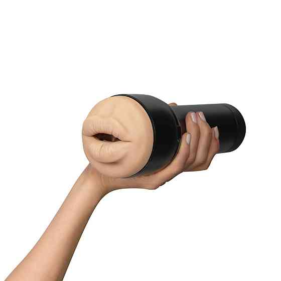 Мастурбатор Kiiroo Feel Victoria June Mouth Stroker PBC, сумісний з PowerBlow і Keon Sex Aura Київ