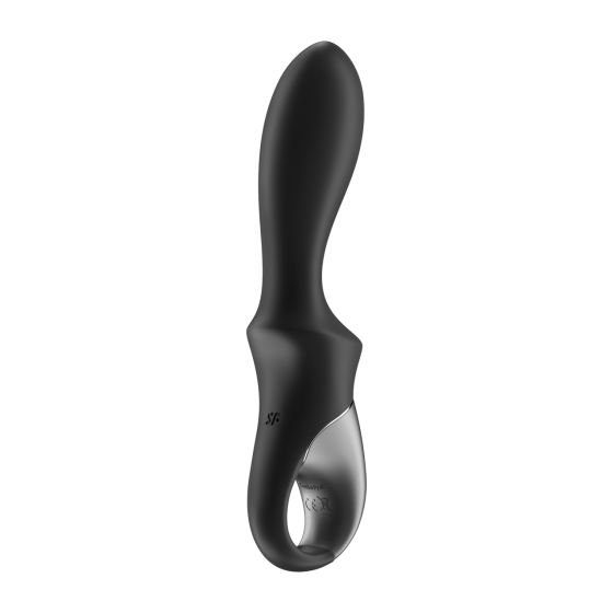 Анальный смарт-вибратор с подогревом Heat Climax, черный цвет Satisfyer (Германия) Sex Aura Киев