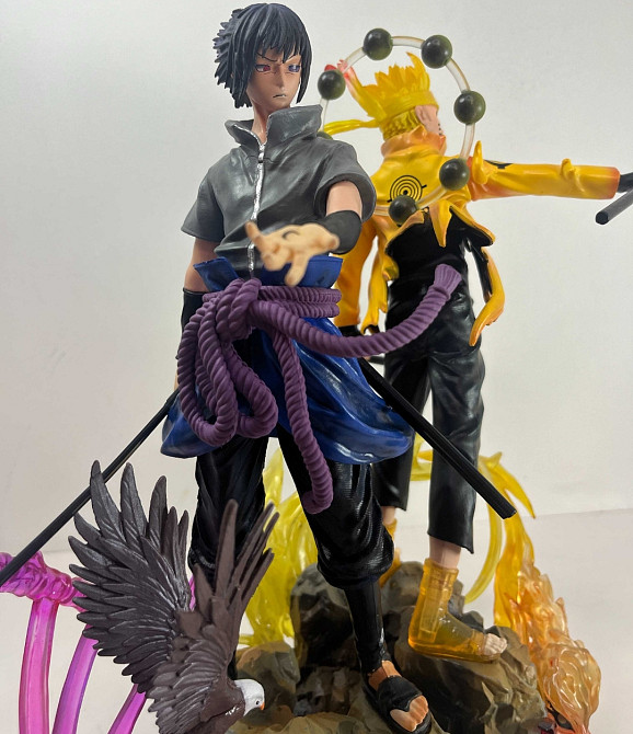 Комплект фигурок Наруто и Саске Naruto Shippuden 32см anime. Харьков - изображение 4