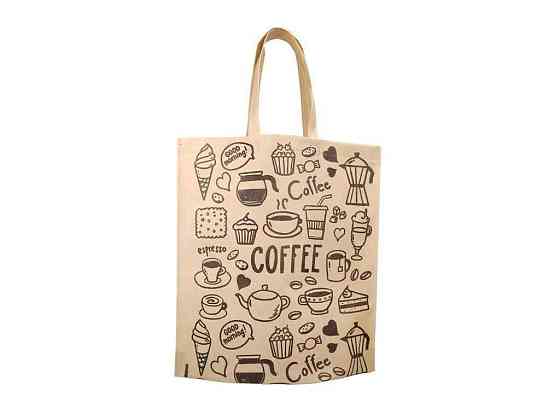 Еко сумка Coffee Концентрат бежевий 365x400(1*30) 500мм ТМ RendPak Київ