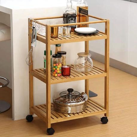 Етажерка на колесах "Прудобей" сієна Миколаїв - фото 1