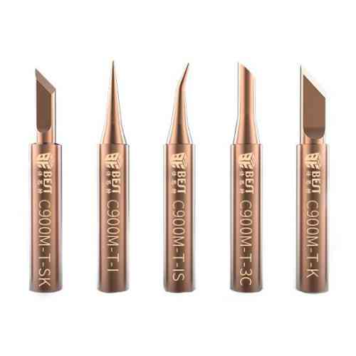 Набір мідних жал для паяльника, 5 штук Київ