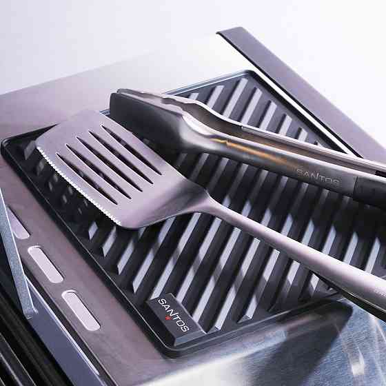 Силиконовый коврик для столовых приборов SANTOS, для гриль-аксессуаров, 35 х 27,5 см 900136 Код: 011025 Ровно