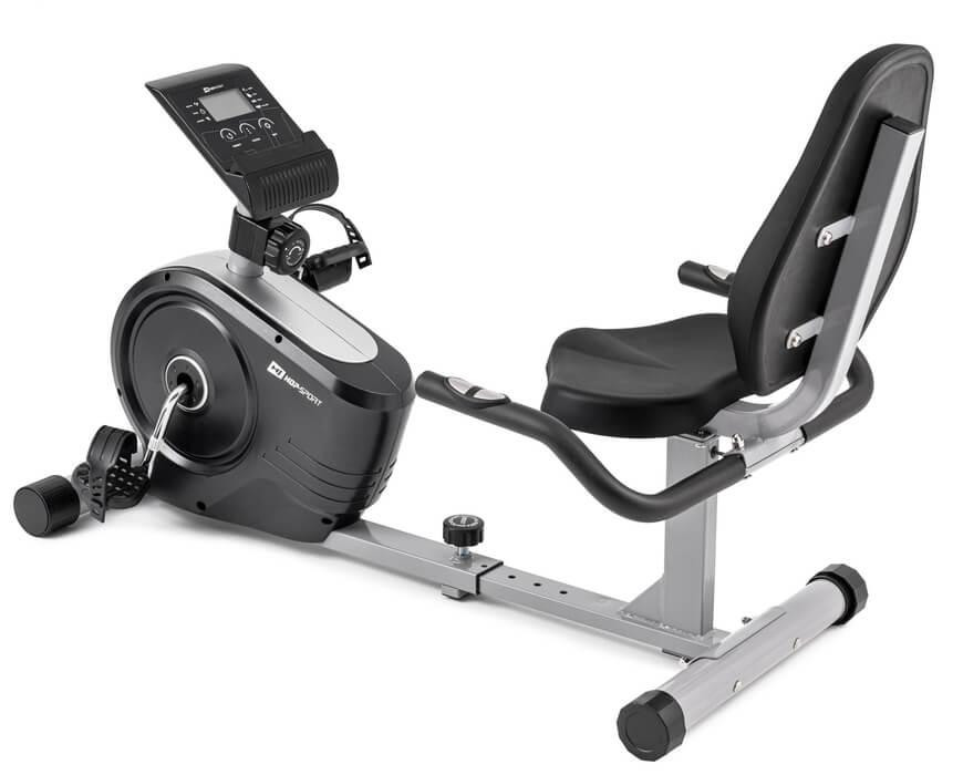 Горизонтальный велотренажер Hop-Sport HS-2050L Beat серебристый Киев - изображение 4