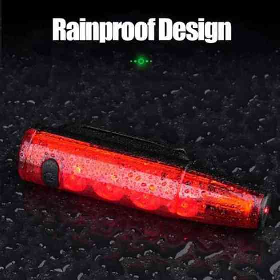 Стоп-сигнал на задню раму велосипеда LEADBIKE LD77-LS-4 LED, Задній ліхтар на велосипед з поворотниками MS-22 Львів