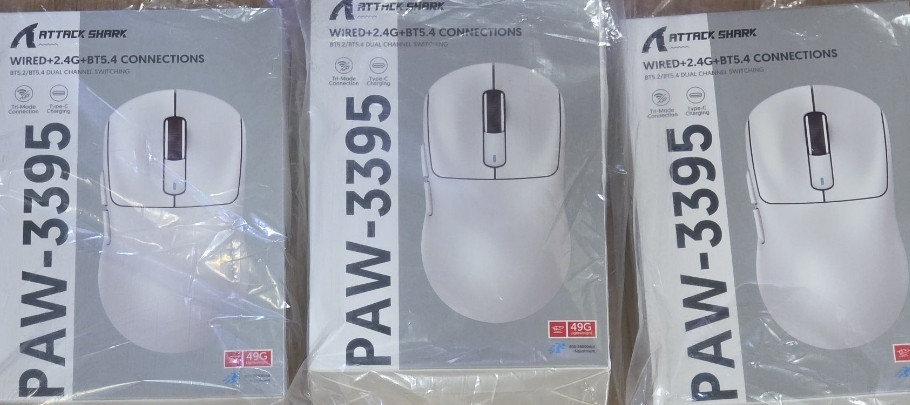 Миша Attack Shark X3 та X3 pro на топовому сенсорі PAW3395 26000 DPI Харків - фото 2