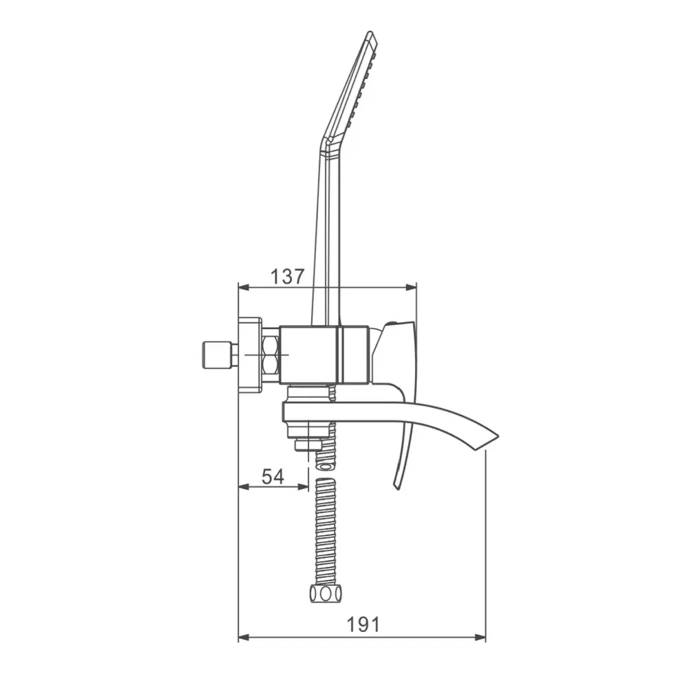 Змішувач для ванни з душовим гарнітуром GAPPO G3207-3 золото Київ - фото 9